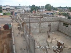 Etage en construction